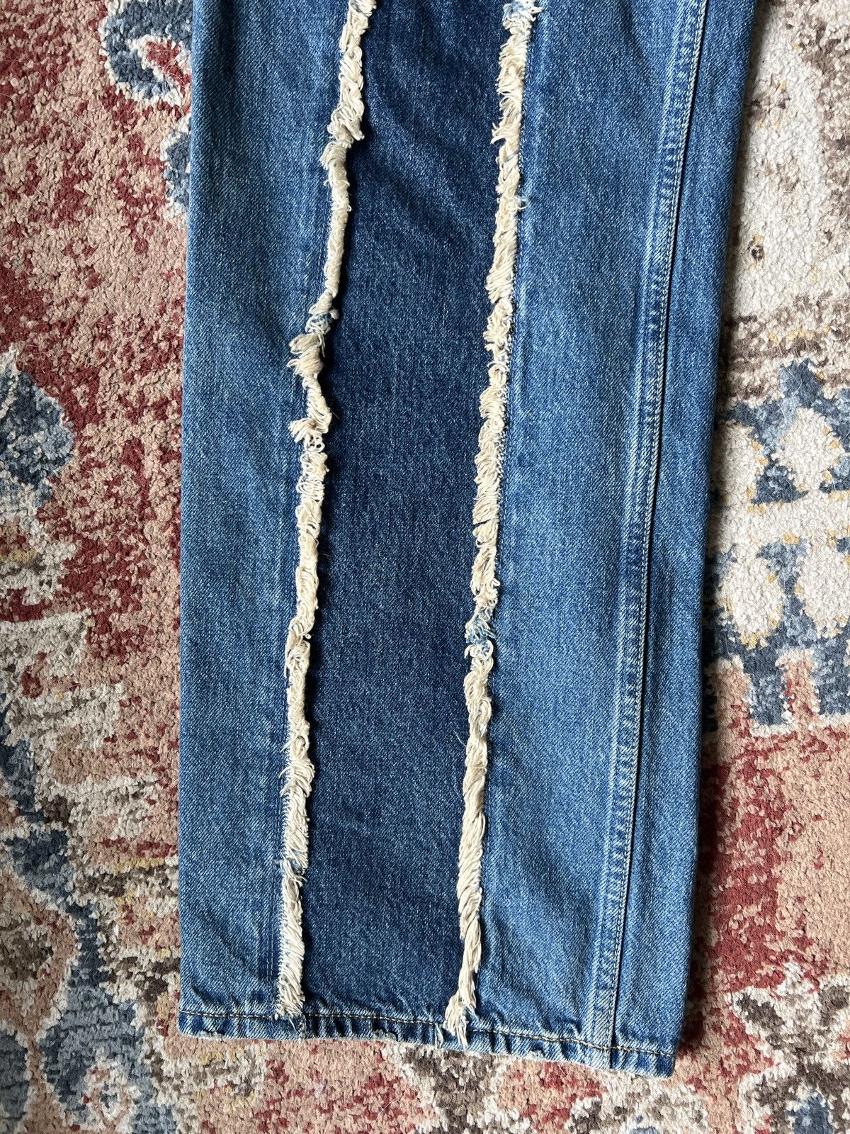 Our Legacy Our Legacy Slashed Denim Size US 31 - 4 Thumbnail
