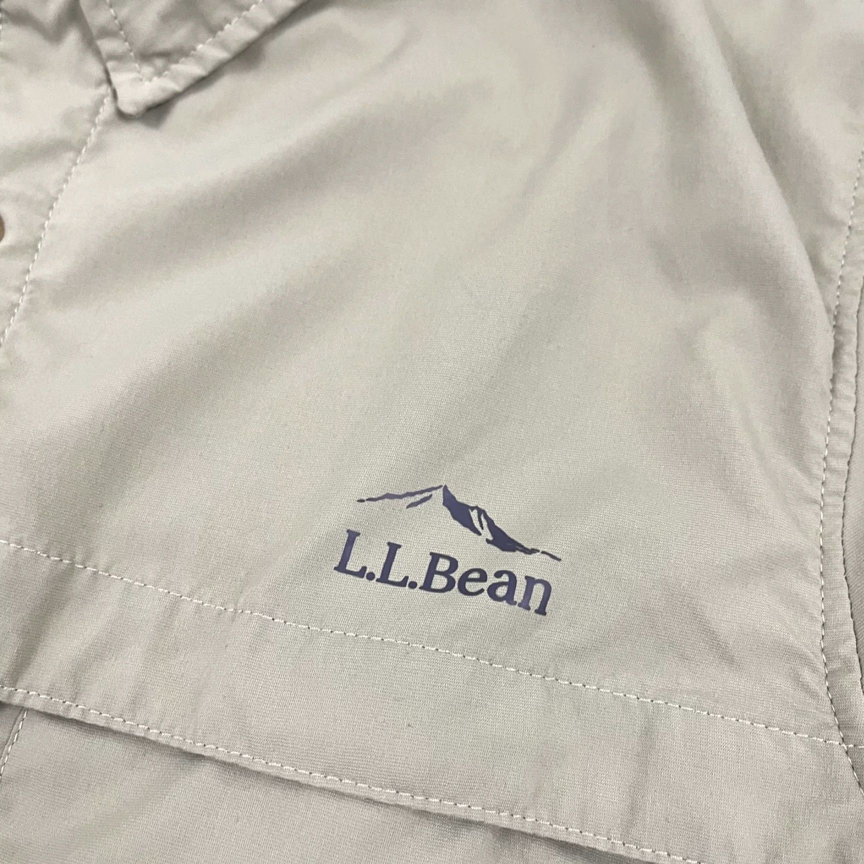 Vintage LL Bean Tropicwear Shirt Mens Medium Reg Green Hiking Fishing Button Up UPF 50+ Size US M / EU 48-50 / 2 - 3 Thumbnail