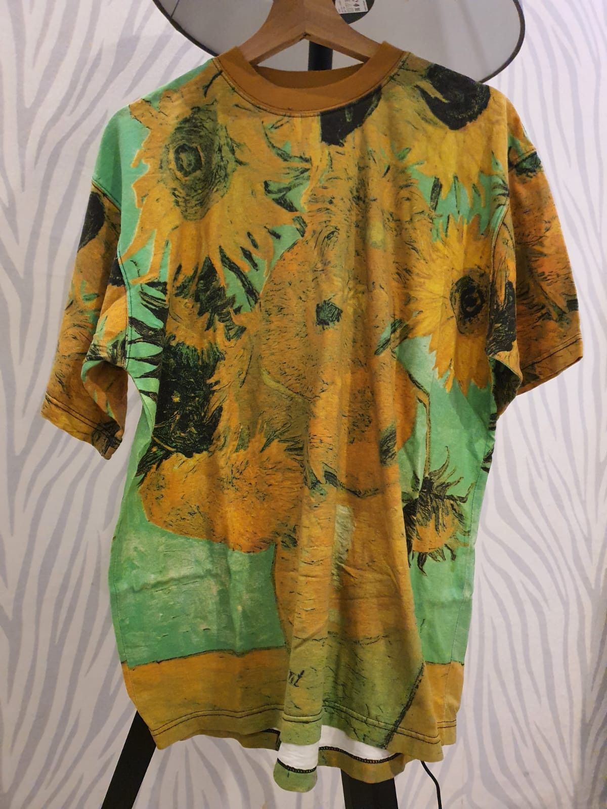 Vintage 90a Vincent van gogh Size US L / EU 52-54 / 3 - 1 Thumbnail