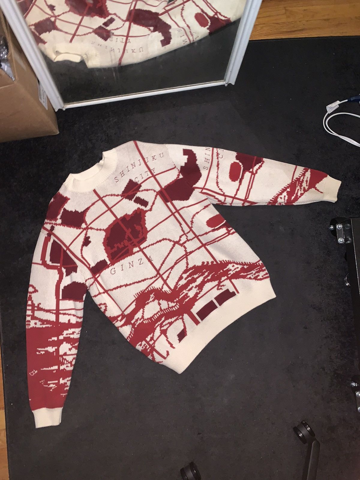 Kith Kith 2022 Atlas Knit Sweater (Men’s LARGE) Size US L / EU 52-54 / 3 - 2 Thumbnail