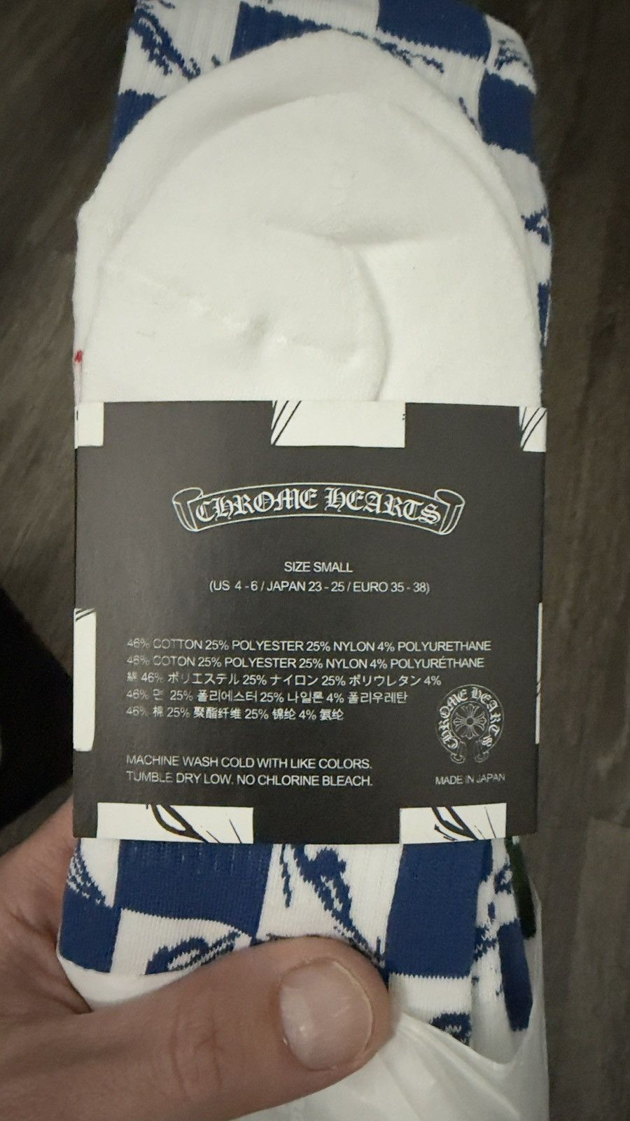 Chrome Hearts Chrome Hearts Matty Boy Chomper Socks 3PCS Brand New Size ONE SIZE - 2 Thumbnail