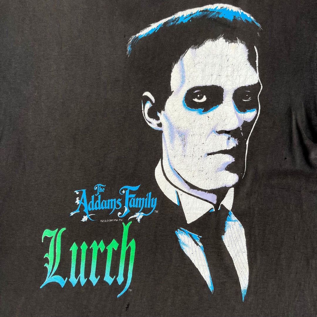 Vintage The Addams Family 1991 90s Lurch Vintage Movie Promo T-Shirt Size US L / EU 52-54 / 3 - 2 Thumbnail
