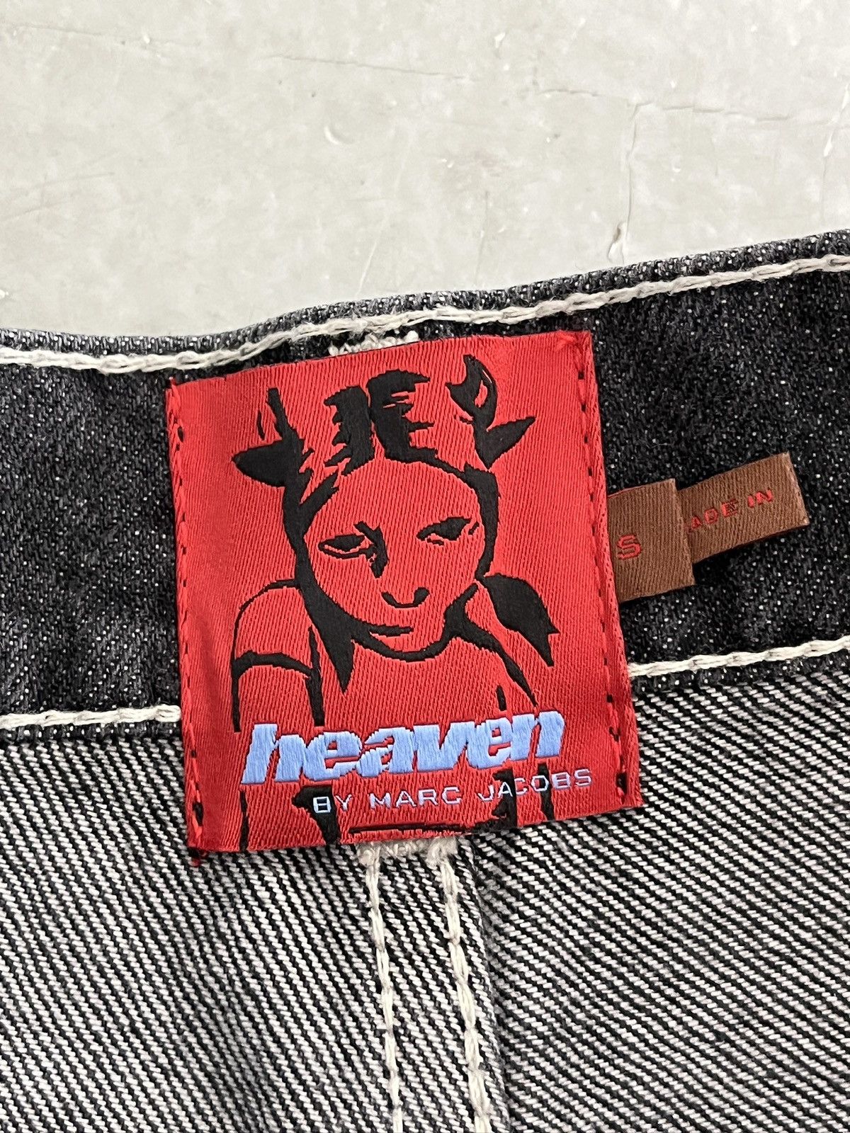 Heaven by Marc Jacobs Heaven By Marc Jacobs Double Knee Jorts (unisex) Size US 30 / EU 46 - 9 Thumbnail
