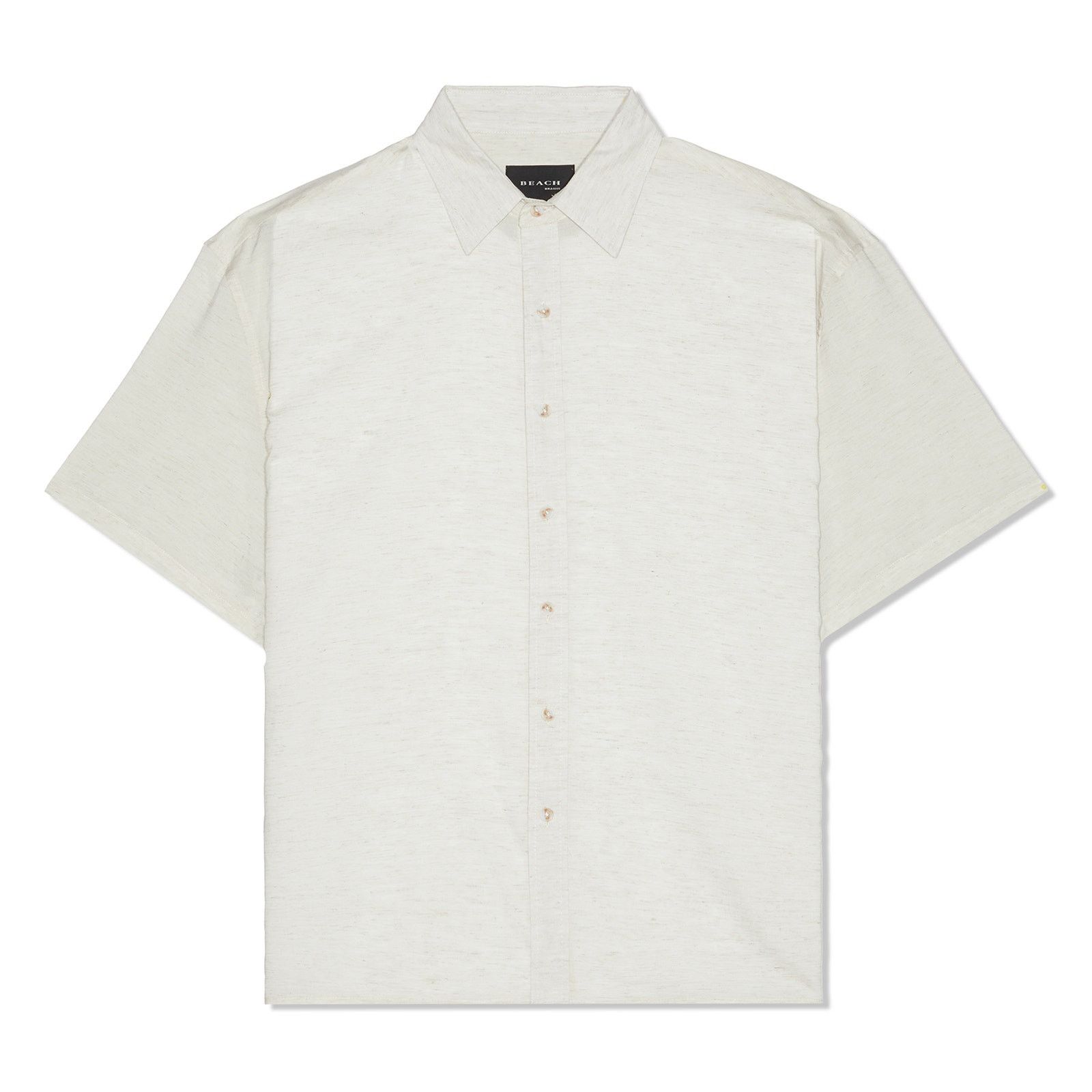 Other Beach Brains Love Letter Short Sleeve Shirt Ivory - Size M Size US M / EU 48-50 / 2 - 2 Thumbnail