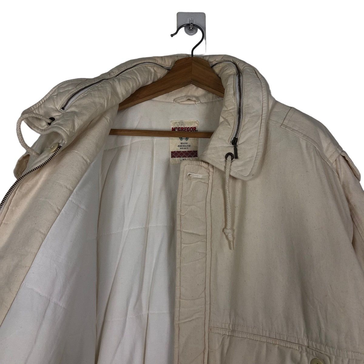Japanese Brand 90s Vintage Bomber Jacket Parachute Bondage Design Mcgregor Size US M / EU 48-50 / 2 - 9 Thumbnail