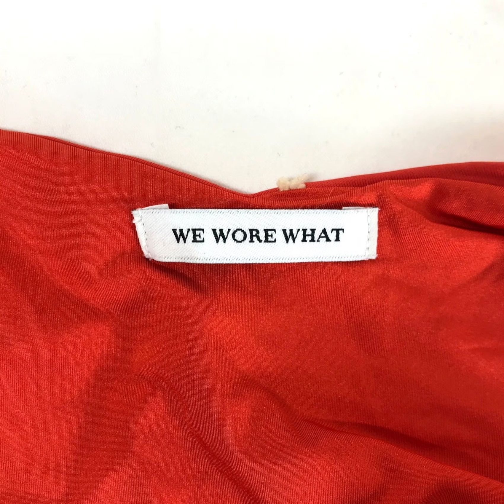 Vintage V-Waist Bikini Bottom Red High Cut Cheeky Swim Bottom S Womens We Wore What Size 28" / US 6 / IT 42 - 7 Thumbnail