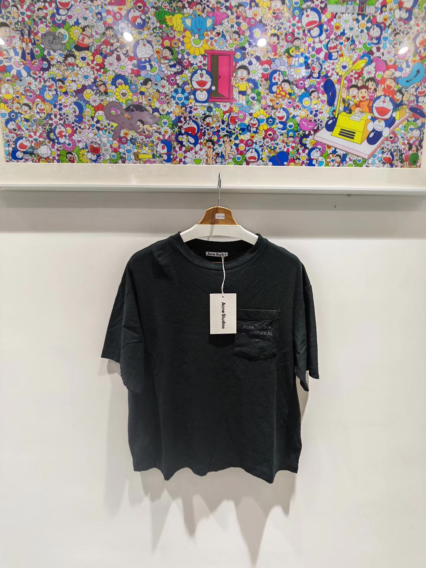 Acne Studios Acne Studios New 1996 Logo Print Short Sleeve Tee Q15 Size US S / EU 44-46 / 1 - 1 Thumbnail