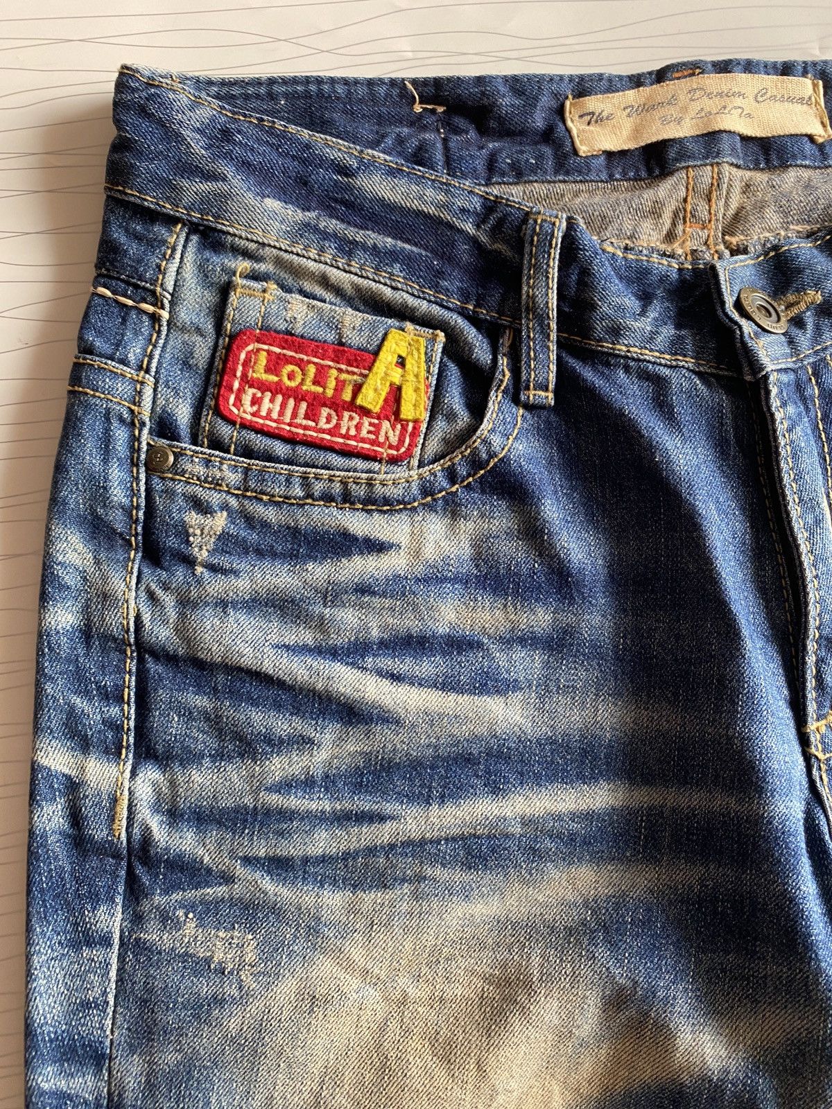 Lolita Jeans Rare Yoshitomo Nara X Lolita Jeans Children Play Size US 34 / EU 50 - 11 Thumbnail