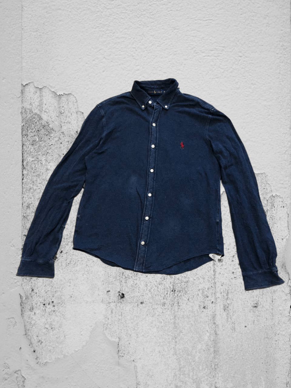 Polo Ralph Lauren Vintage Polo Ralph Lauren Y2K Blue Casual Button Ups Shirt Size US M / EU 48-50 / 2 - 1 Thumbnail