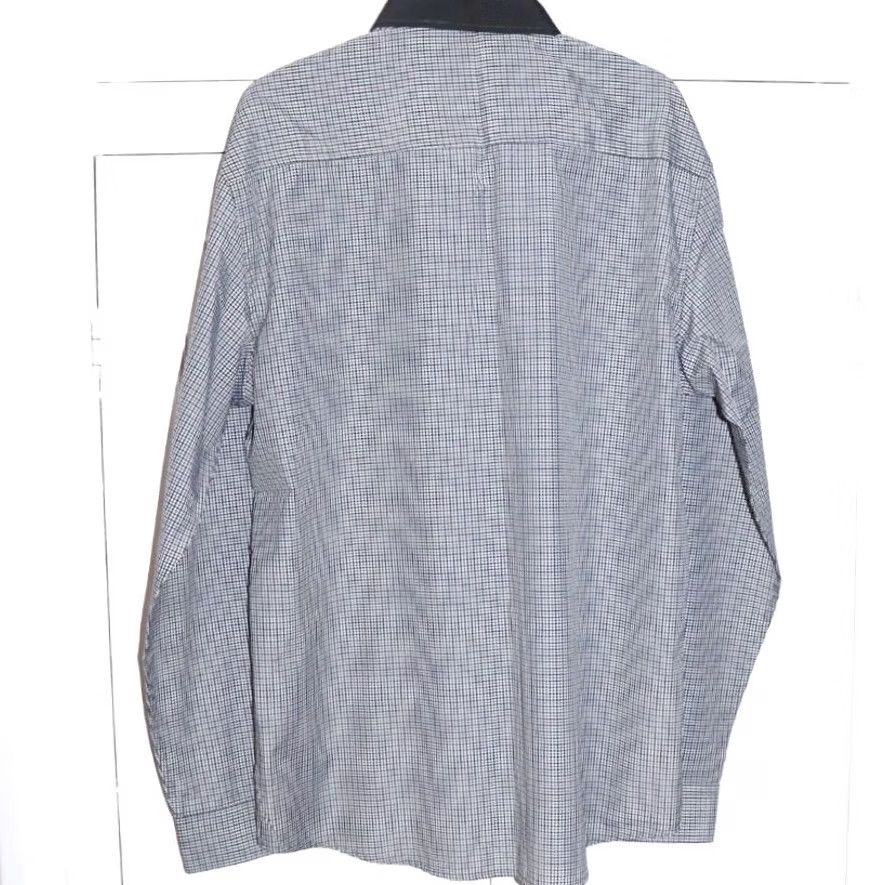 Etro VINTAGE Retro Fire Shirt 2XL 2XL Black White Mini Gingham Button-Up Mens BNWT Size US XXL / EU 58 / 5 - 2 Thumbnail