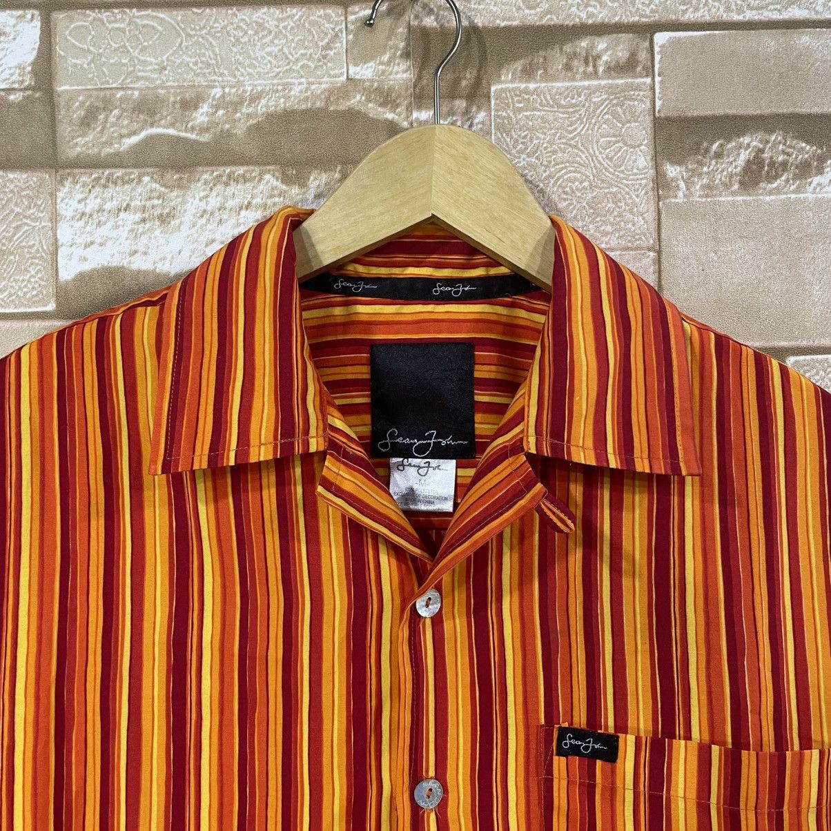 Sean John Sean John striped short-sleeved y2k Size US M / EU 48-50 / 2 - 3 Thumbnail