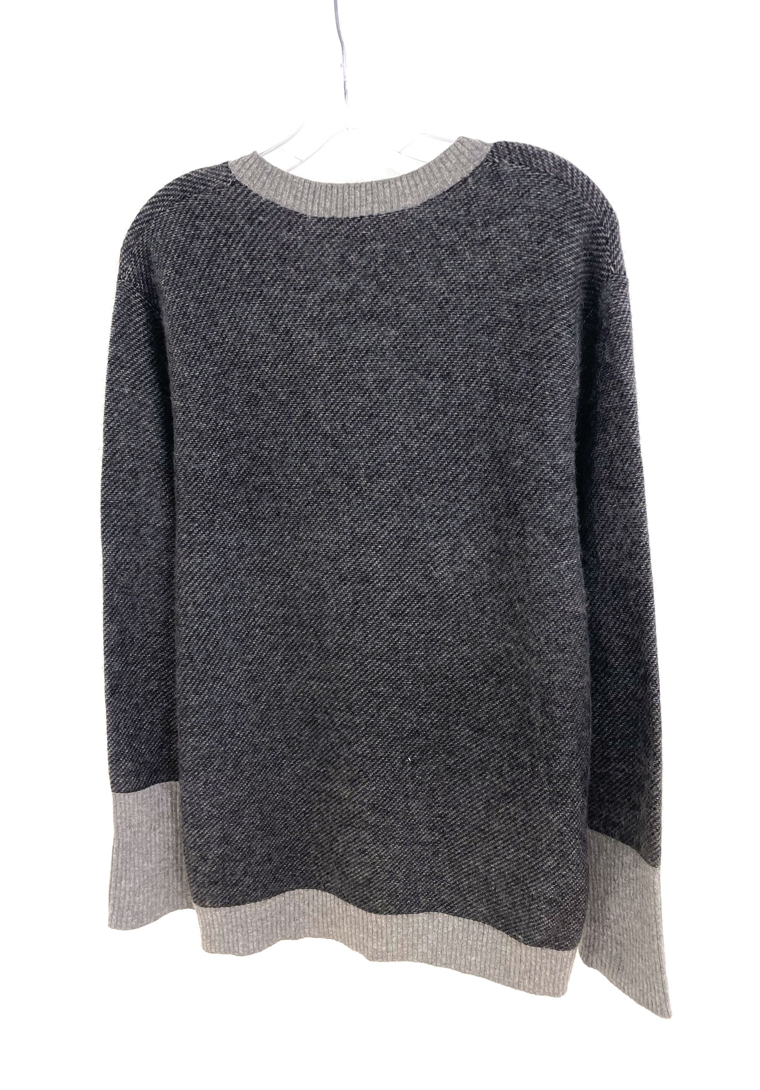 Yohji Yamamoto 2 Tone Cashmere Sweater Size US L / EU 52-54 / 3 - 7 Thumbnail
