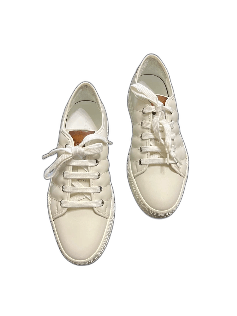 Berluti classic white sneakers UK6