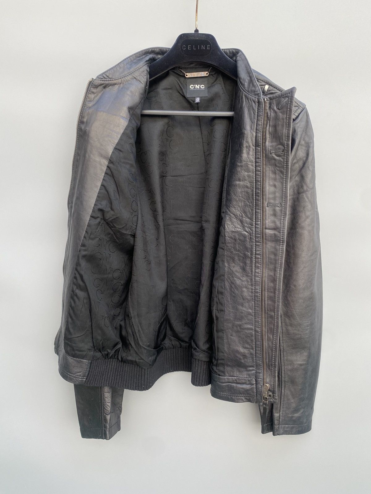 Costume National S/S 2008- CNC- Leather Biker Jacket Size US S / EU 44-46 / 1 - 12 Thumbnail