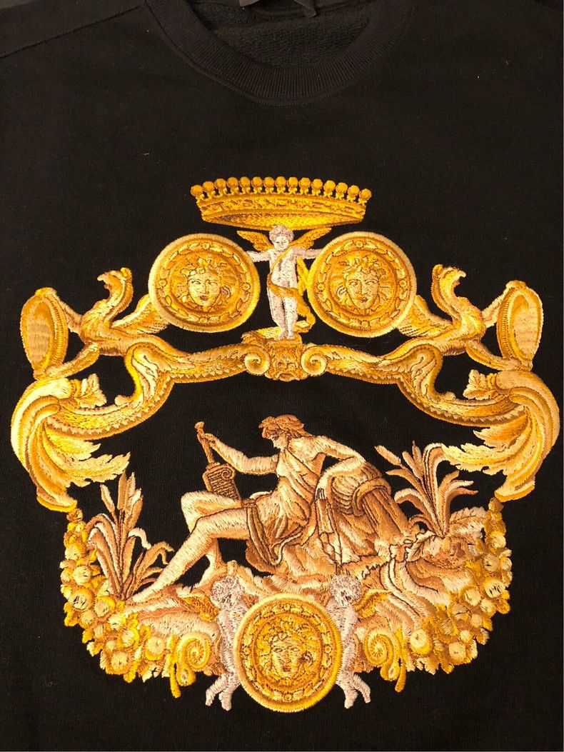 Versace Versace Baroque sweatshirt Size US XL / EU 56 / 4 - 6 Thumbnail