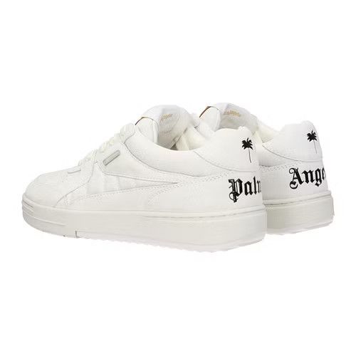 Palm Angels ob1o1e0424 Low Top Sneakers in Cream Size US 7 / EU 40 - 4 Thumbnail