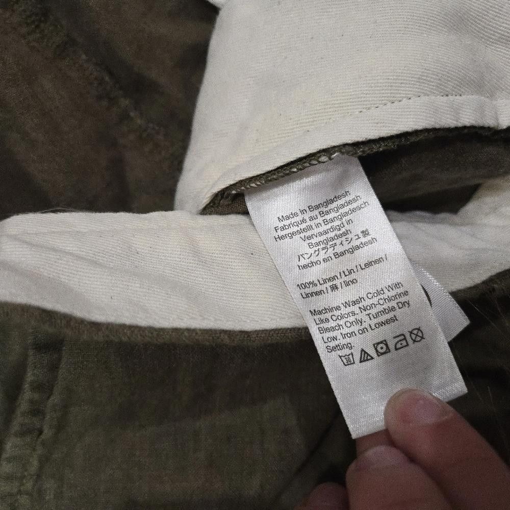 J.Crew J Crew 7" Linen Short Size US 31 - 8 Thumbnail