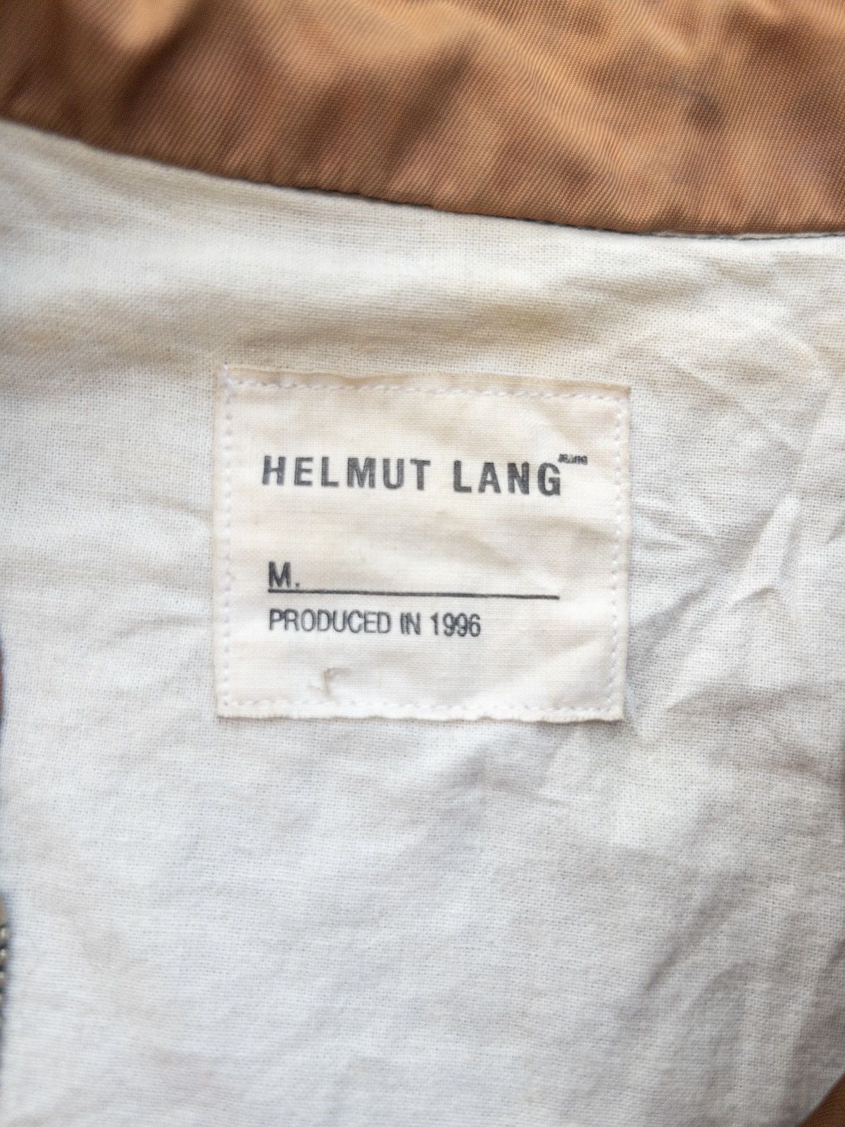 Helmut Lang Helmut Lang SS96 MA-1 Burnt Nylon Moto Jacket Size US L / EU 52-54 / 3 - 4 Thumbnail