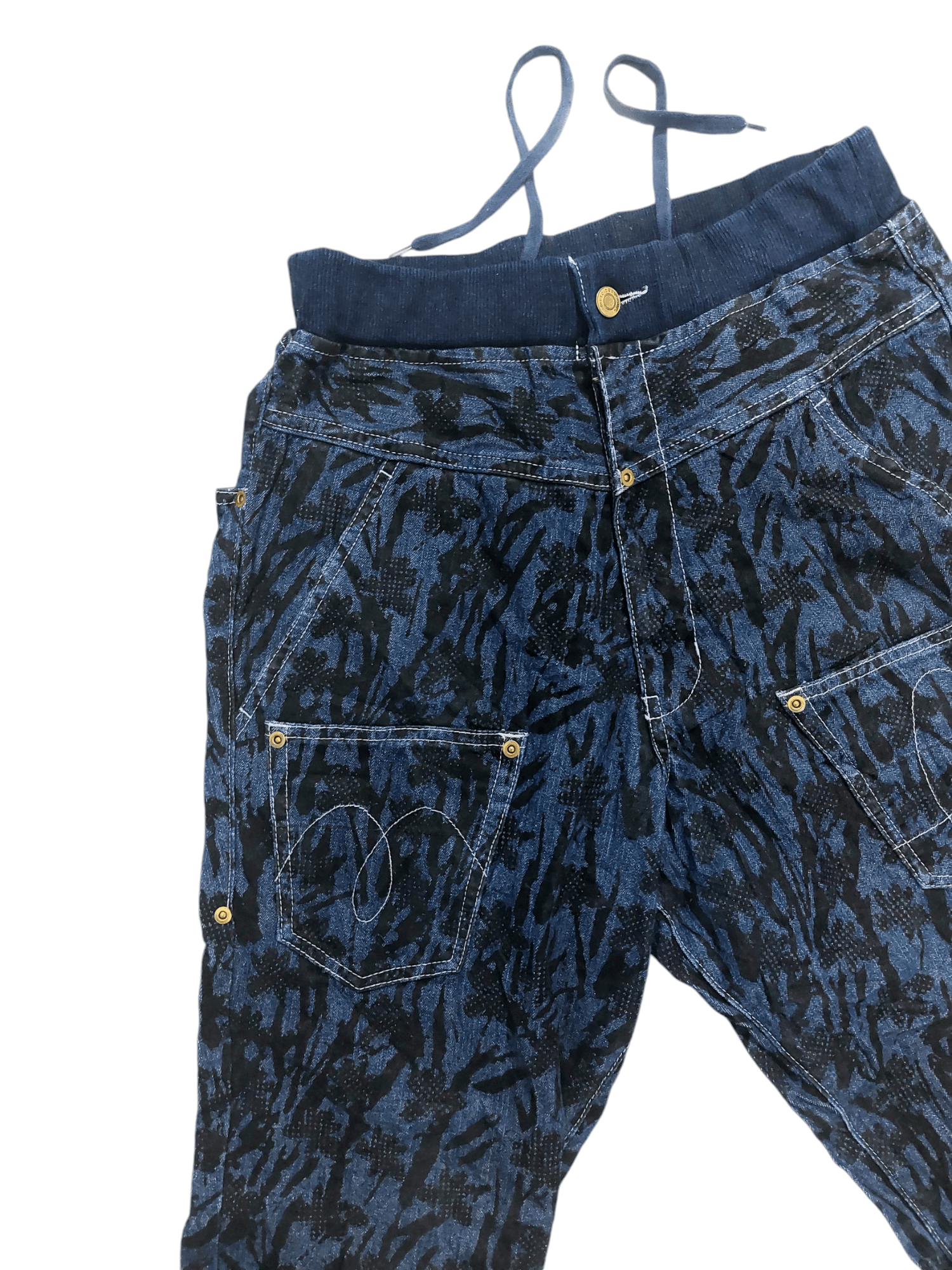 Issey Miyake Mercibeaucoup Pants Full Print