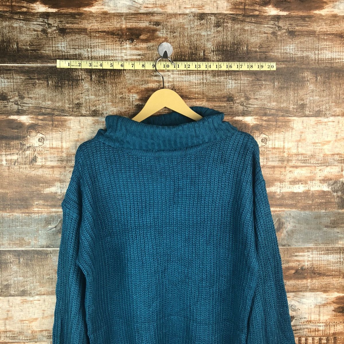 Vintage Re Edit Blue vintage Knitwear #A1902 Size US L / EU 52-54 / 3 - 2 Thumbnail
