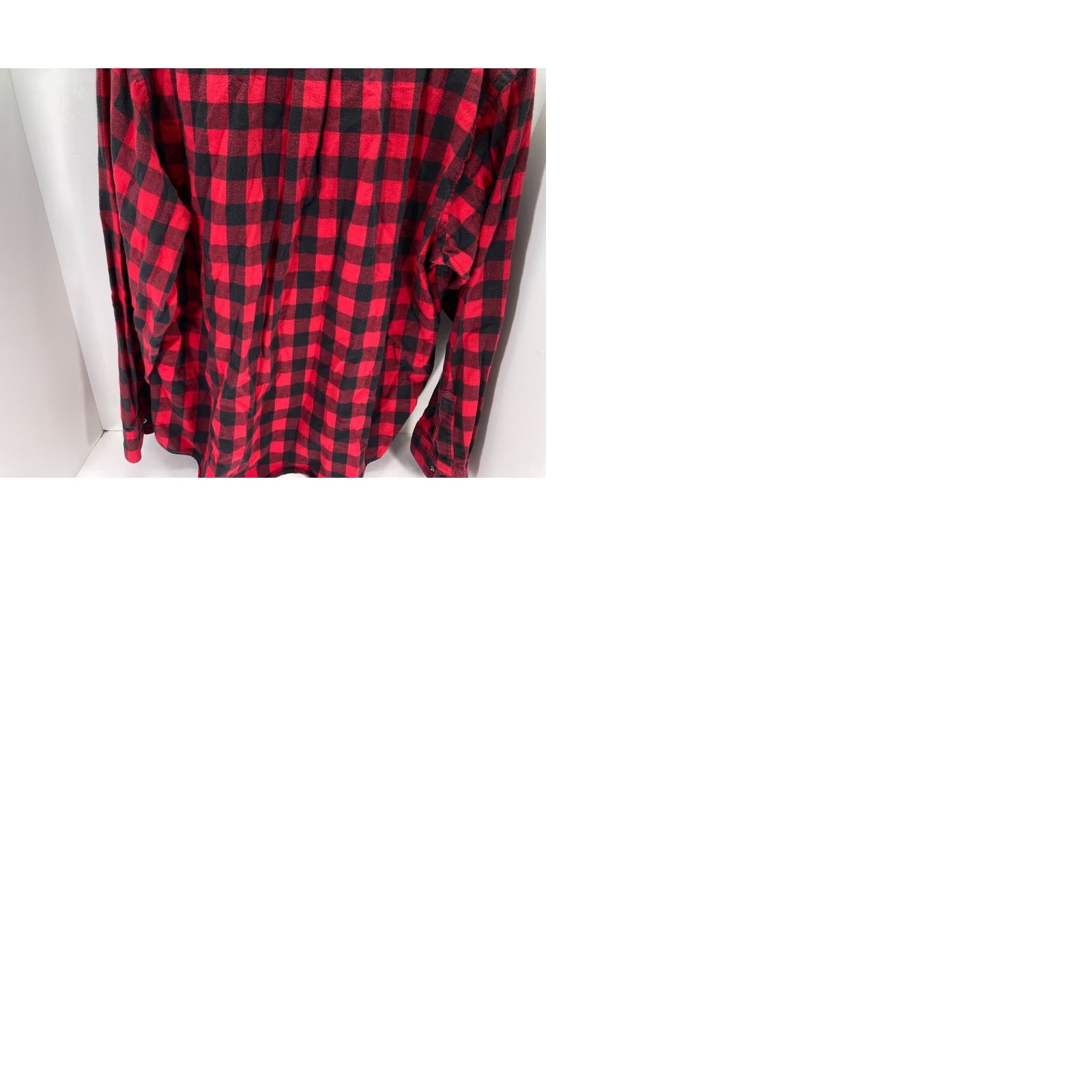 Eddie Bauer VINTAGE Eddie Bauer Snap Front Shirt Mens XL Red Black Plaid Flannel Rodeo Long Sleeve Size US XL / EU 56 / 4 - 9 Thumbnail