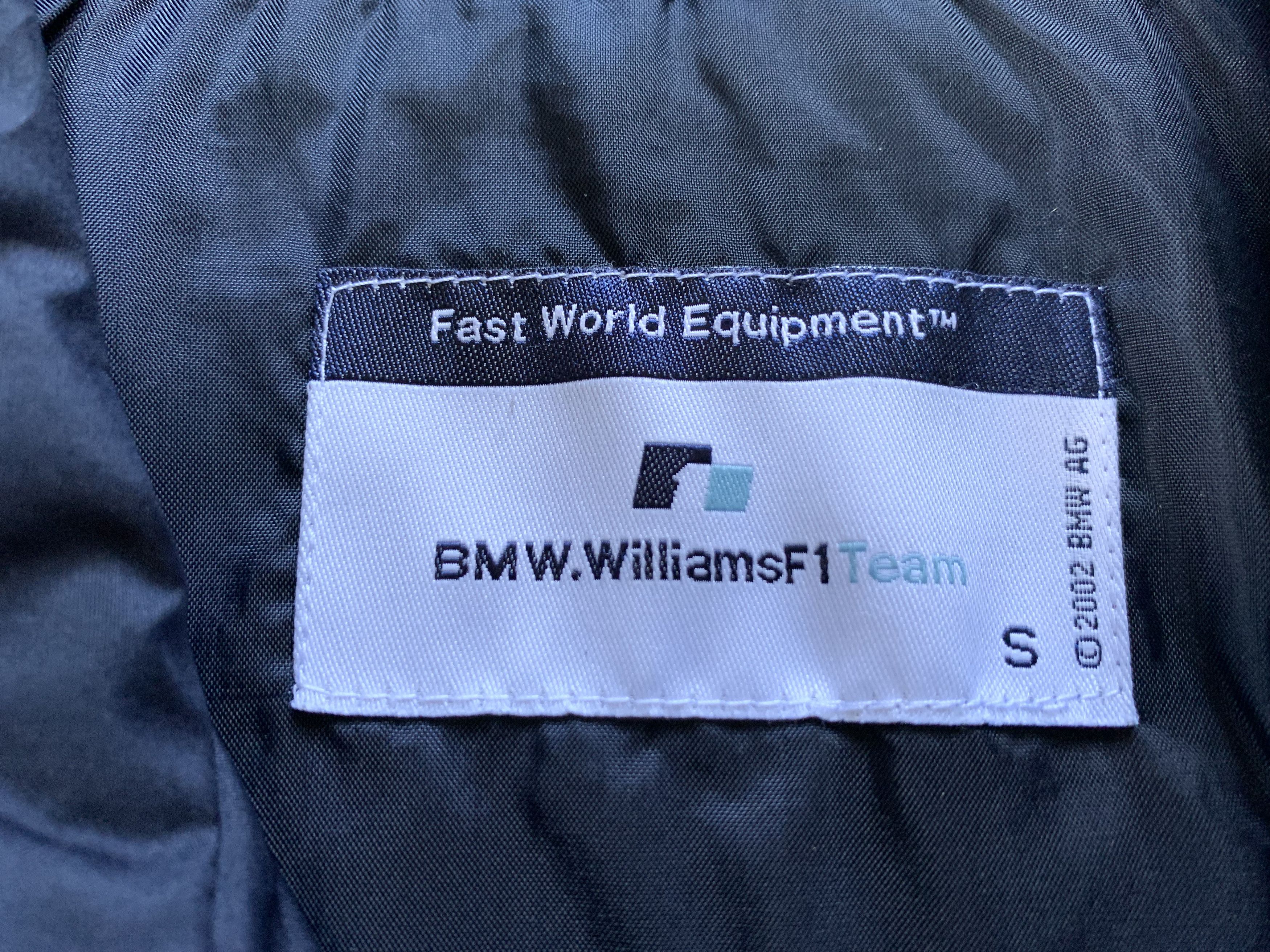 BMW × Formula 1 Womens BMW Williams F1 Team Light Jacket Size S / US 4 / IT 40 - 6 Thumbnail