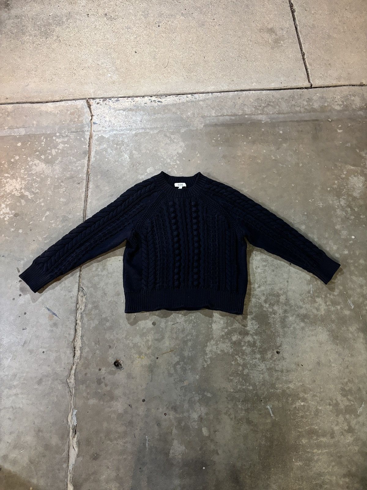 Cos COS Cableknit Sweater Size US M / EU 48-50 / 2 - 2 Thumbnail