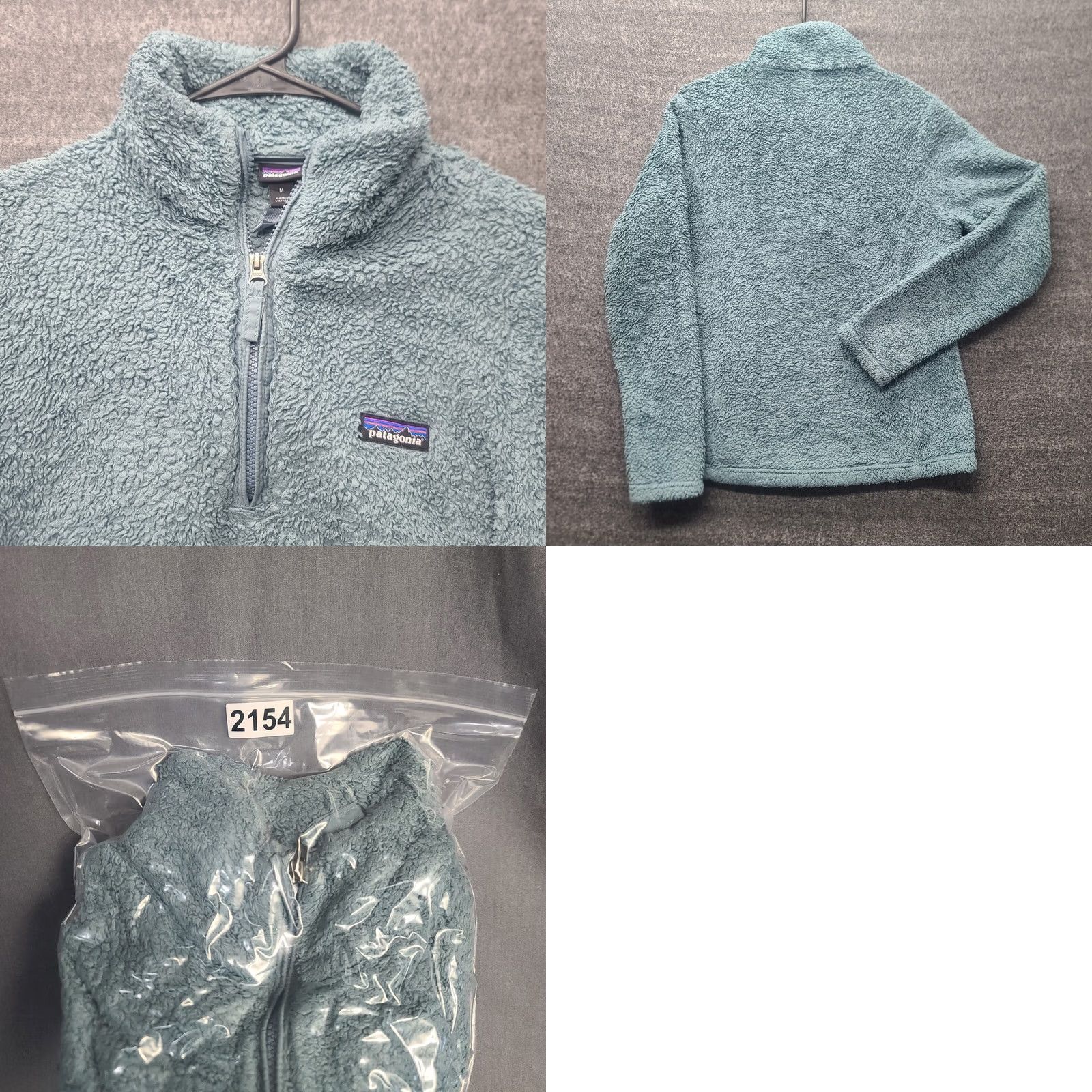 Patagonia Patagonia Los Gatos Pull Over Womens M Regular Fleece 1/4 Zip Jacket Blue 90s Classic Outdoor Womens Odors: None Size M / US 6-8 / IT 42-44 - 8 Thumbnail