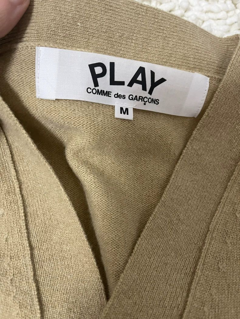 Comme des Garcons Comme Des Garcons Men's Classic Cardigan Camel Size US M / EU 48-50 / 2 - 2 Thumbnail