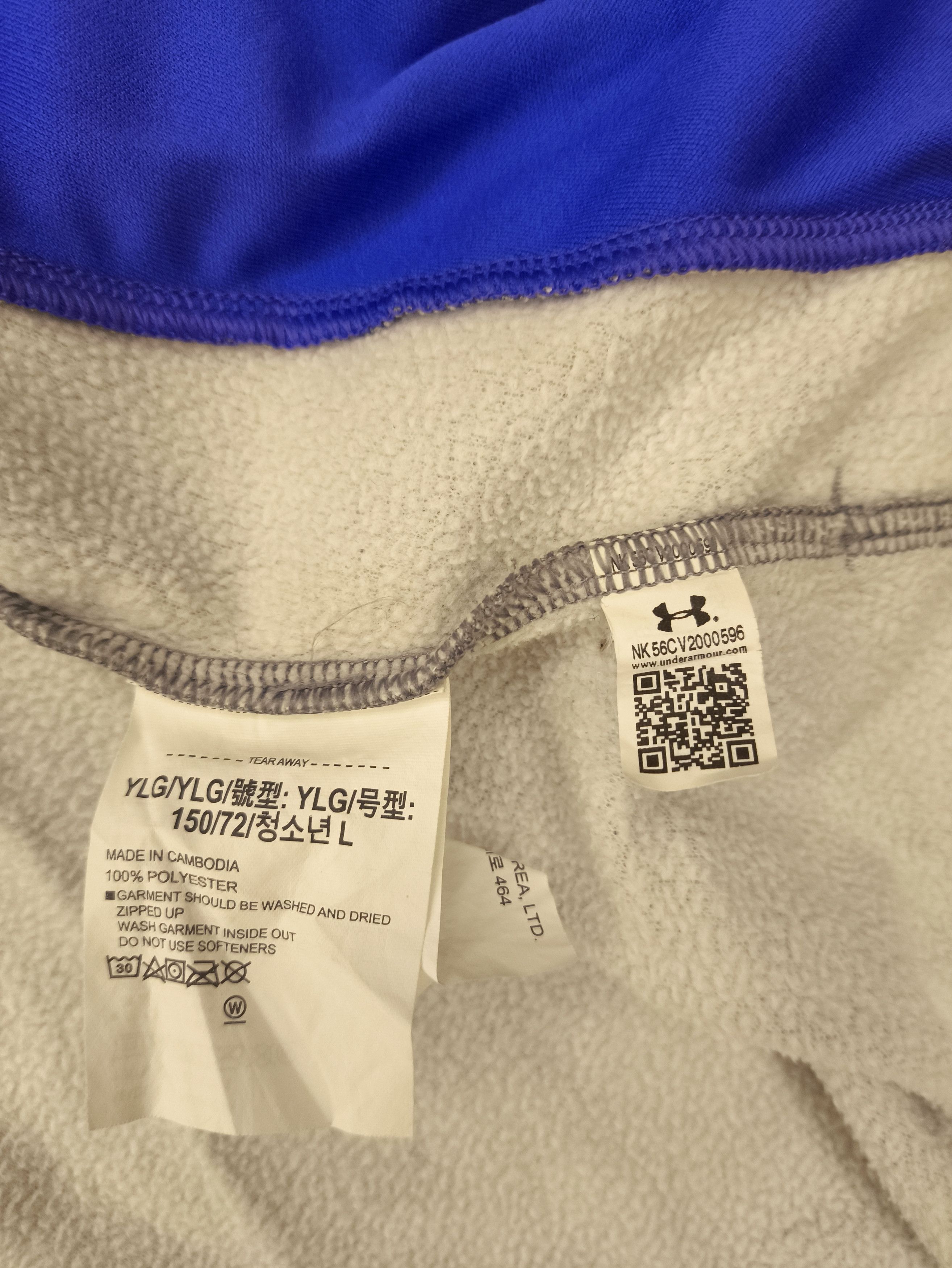 Under Armour Under armour girl fleece full zip hoodie Size XS / US 0-2 / IT 36-38 - 5 Thumbnail