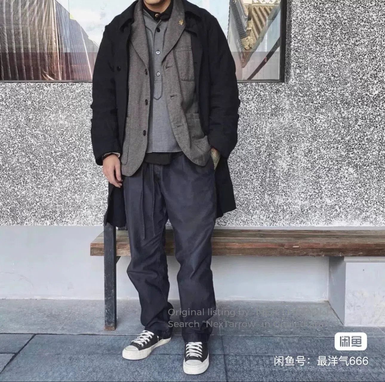 Visvim visvim Ayres Coat with Unique Pleating Design. Size US M / EU 48-50 / 2 - 8 Thumbnail
