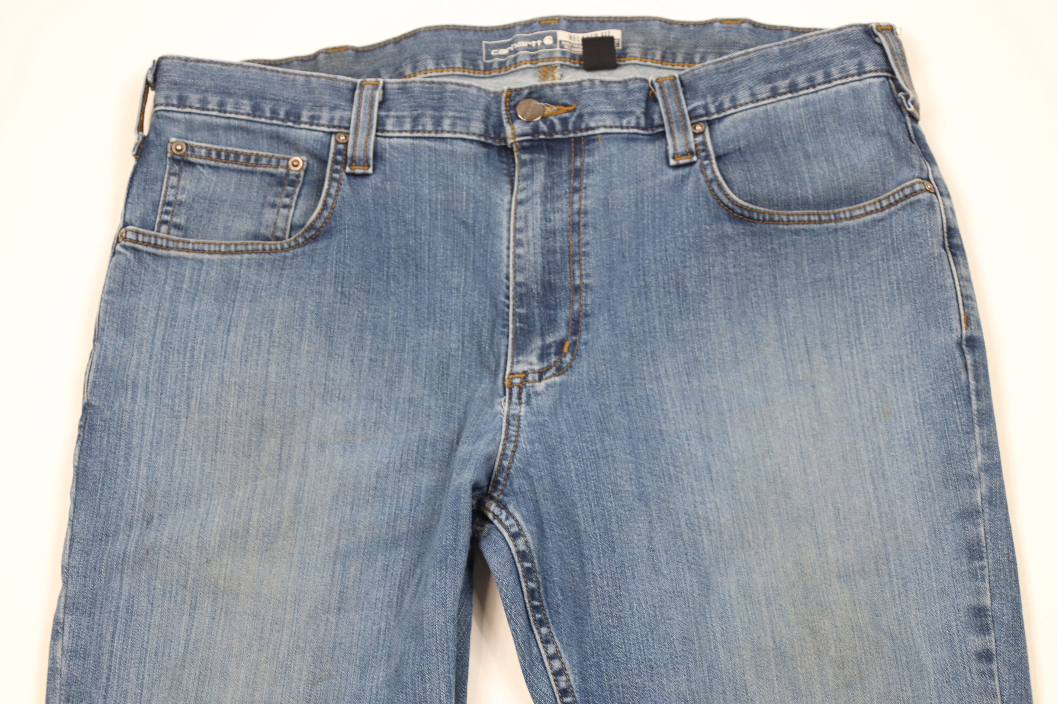 Carhartt Vintage Y2K Carhartt Relaxed Fit Stretch Denim Jeans Blue Size US 36 / EU 52 - 2 Thumbnail