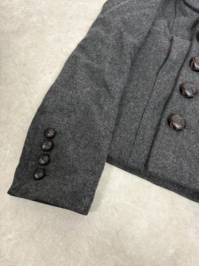 Dsquared2 AW2009 Dsquared2 Grey Wool Buttoned Officer Jacket Size M / US 6-8 / IT 42-44 - 9 Thumbnail