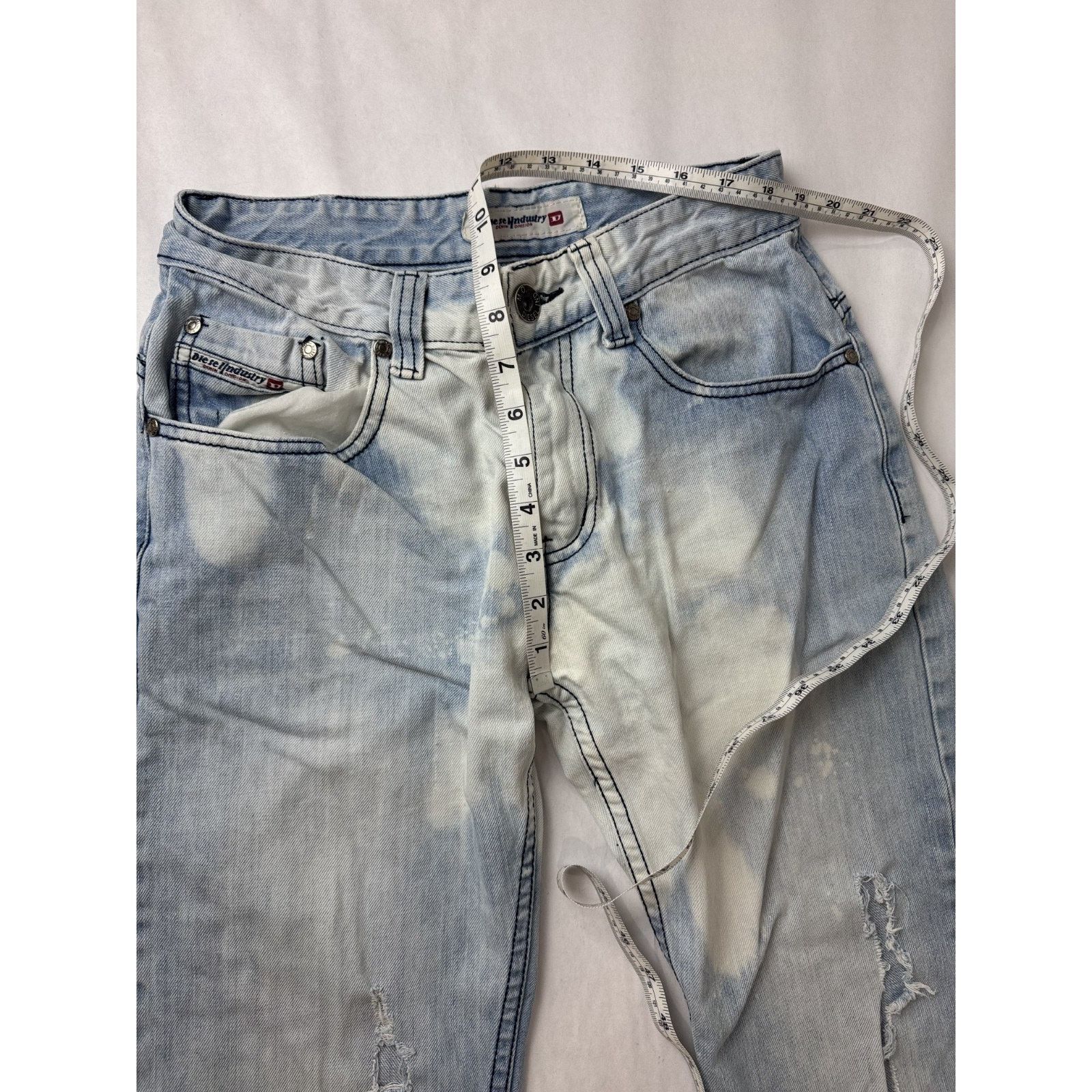 Diesel Y2K Diesel Jeans Streetwear Grunge Hip Hop Straight 90s 30 Size US 30 / EU 46 - 4 Thumbnail