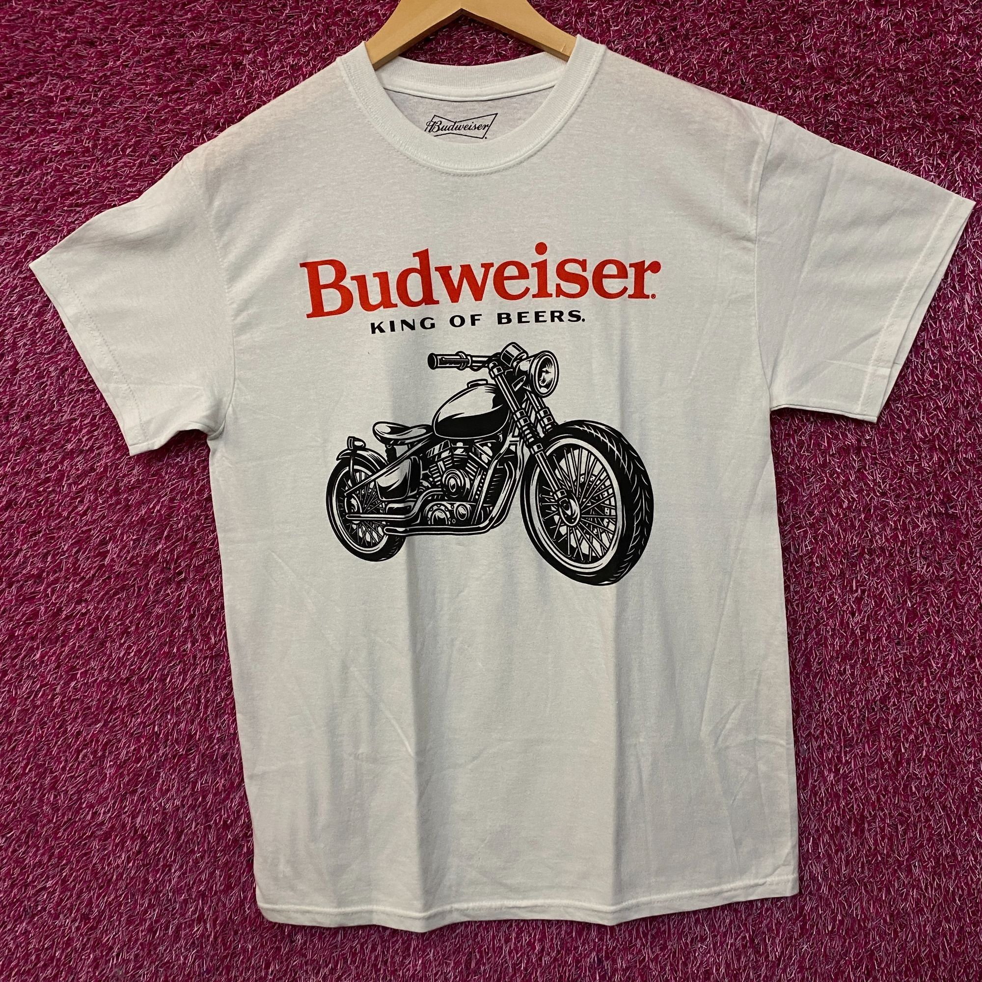Budweiser Budweiser PacSun Biker Vintage-Style Motorcycle Graphic T-Sh Size US M / EU 48-50 / 2 - 1 Thumbnail