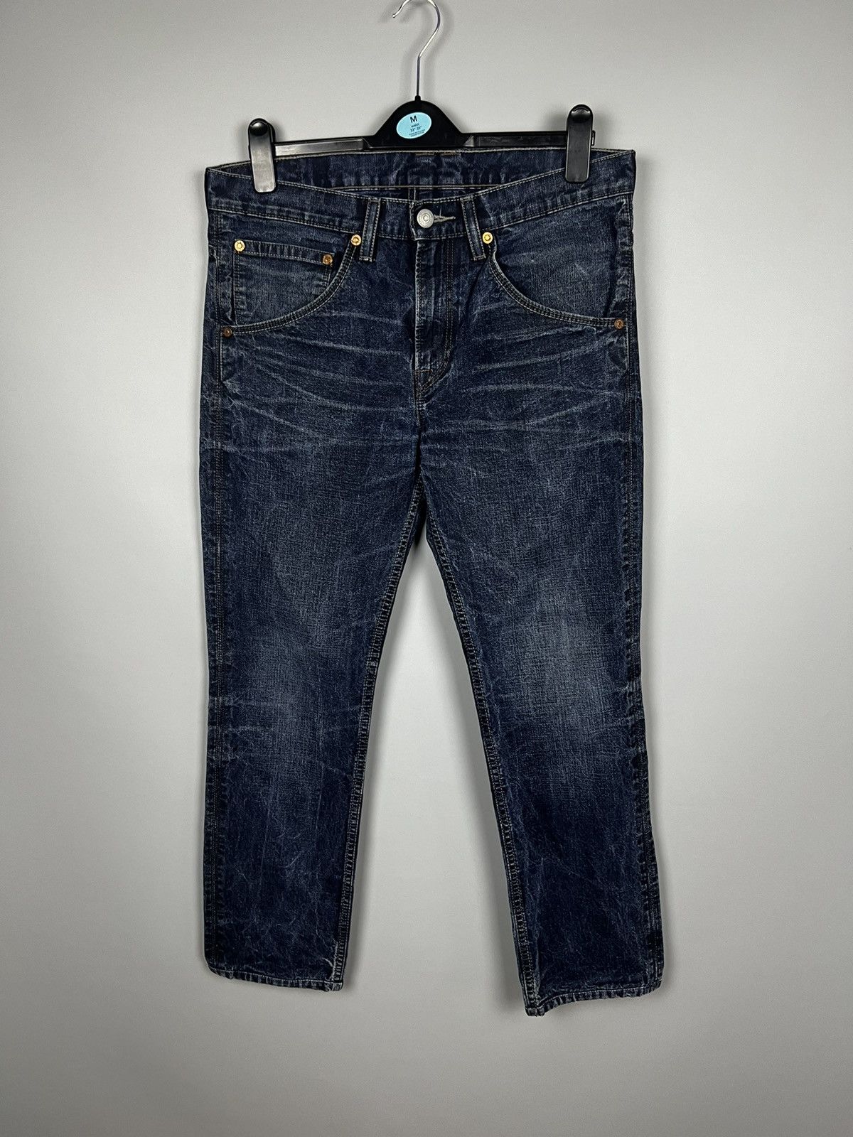 Levi's Vintage Clothing Levis 511 Engineer Jeans Workwear Size US 34 / EU 50 - 4 Thumbnail