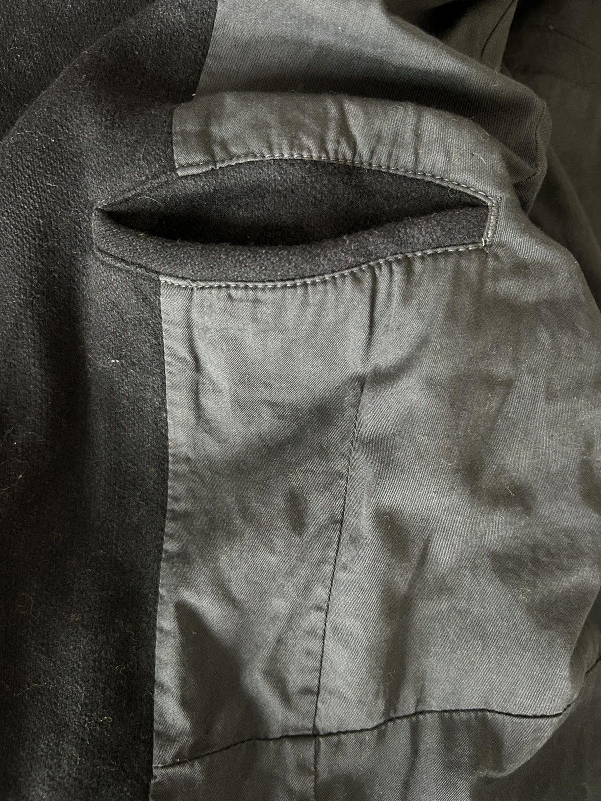 Share Spirit Homme Blackmeans Pea Coat Size US L / EU 52-54 / 3 - 4 Thumbnail