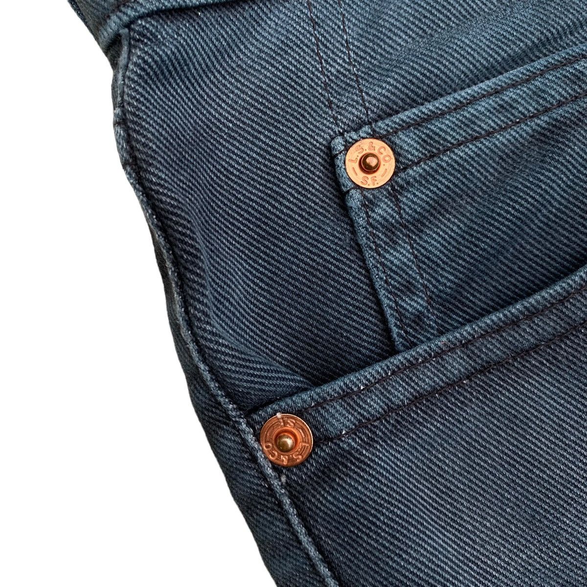 Levi's × Vintage Vintage 90s Levis 517 Flared Jeans Original Colour Denim Size US 34 / EU 50 - 14 Thumbnail