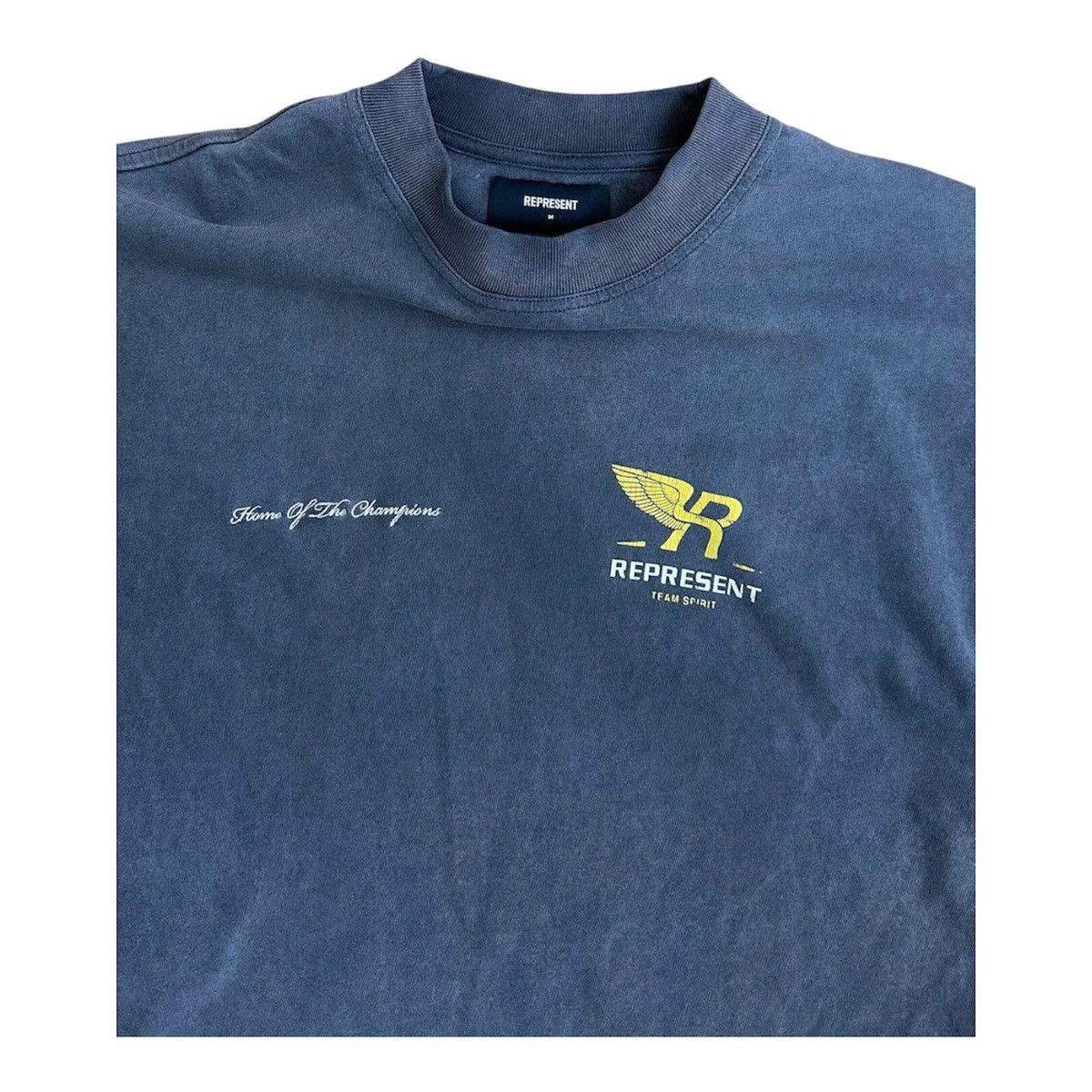 Represent Clo. Represent Team Spirit Washed Tee Size US M / EU 48-50 / 2 - 3 Thumbnail