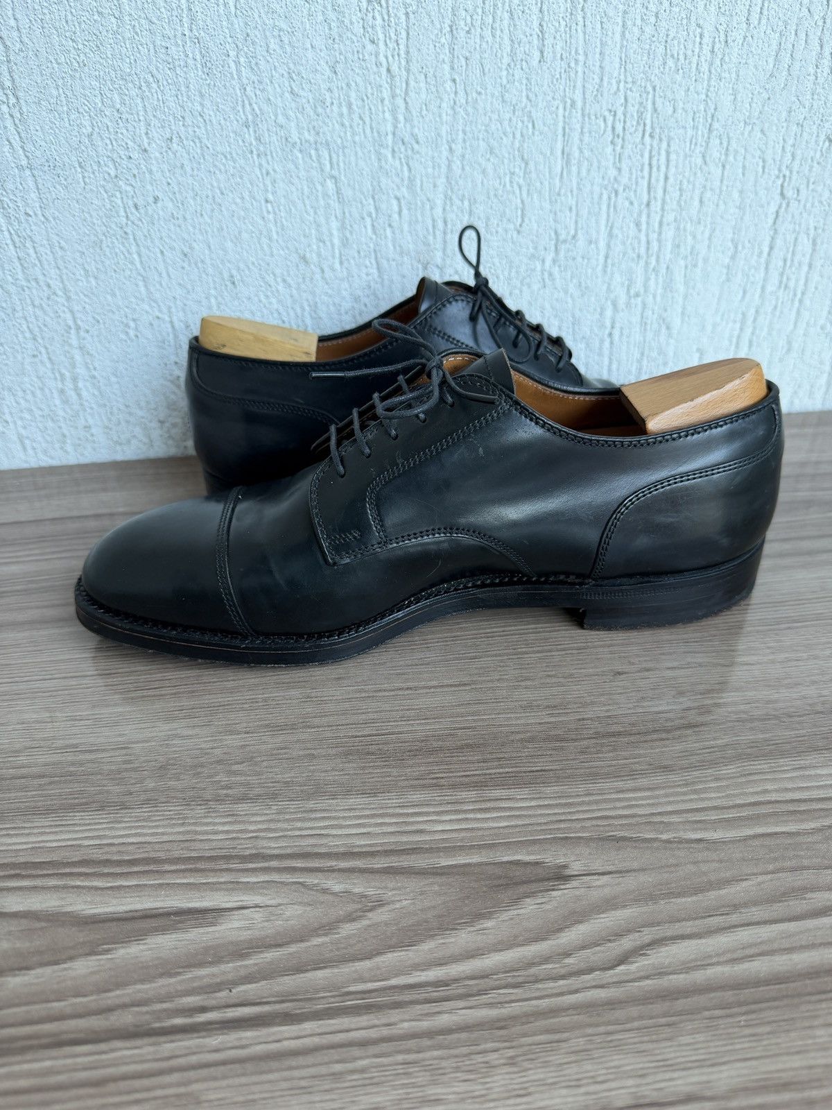 Alden 2161 shell cordovan cap toe derby Size US 8.5 / EU 41-42 - 11 Thumbnail