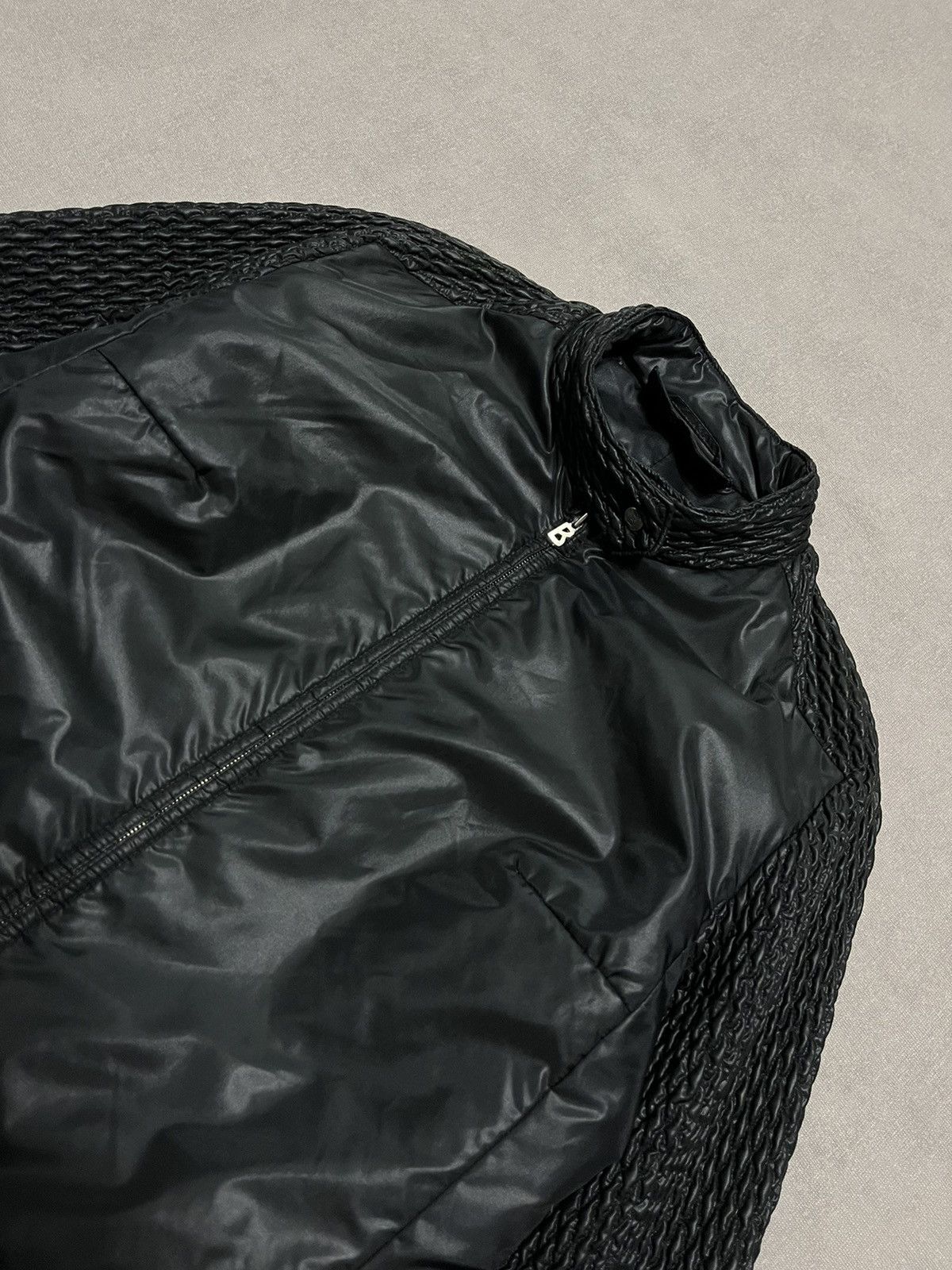 Bogner Bogner Womens Black Race Jacket Nylon Zip Up Vintage Size 44 Size M / US 6-8 / IT 42-44 - 3 Thumbnail