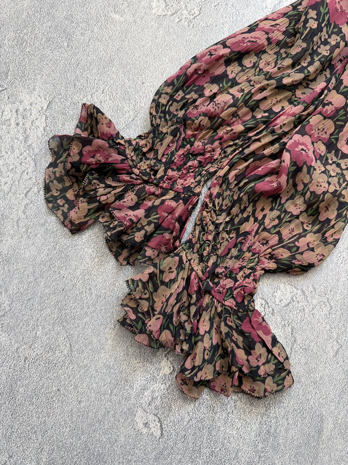 Polo Ralph Lauren Ralph Lauren Flowers Long Sleeve Button Up Shirt Blouse Size L / US 10 / IT 46 - 12 Thumbnail