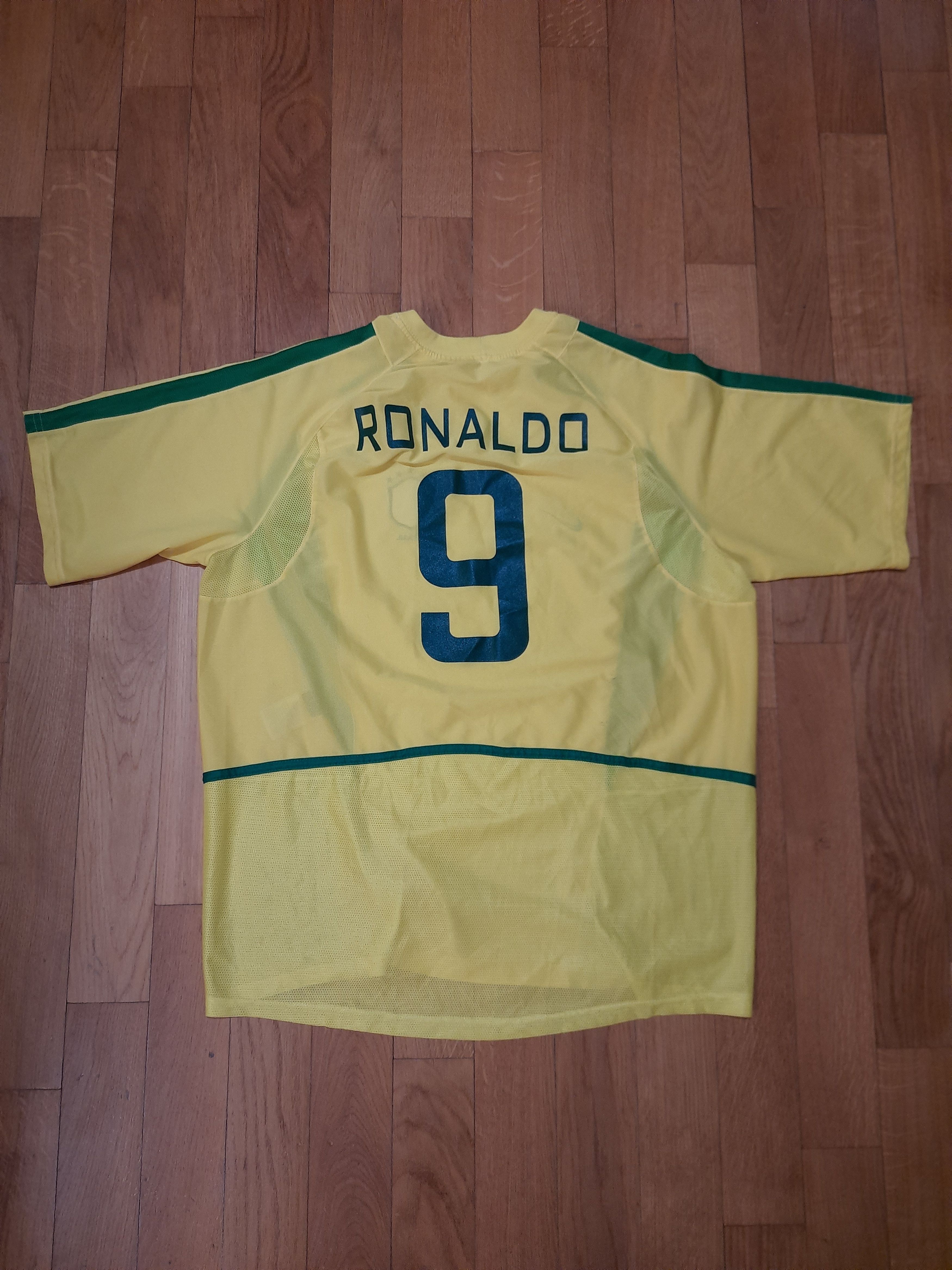 Other Brazil National Team 2002 Ronaldo Football Jersey Tee Size US XL / EU 56 / 4 - 2 Thumbnail