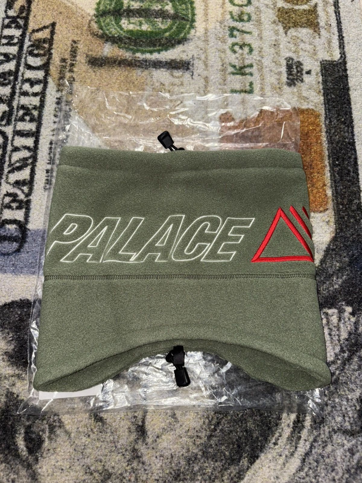 Palace Polartec Gaitor Beanie Green (LARGE/XLARGE)