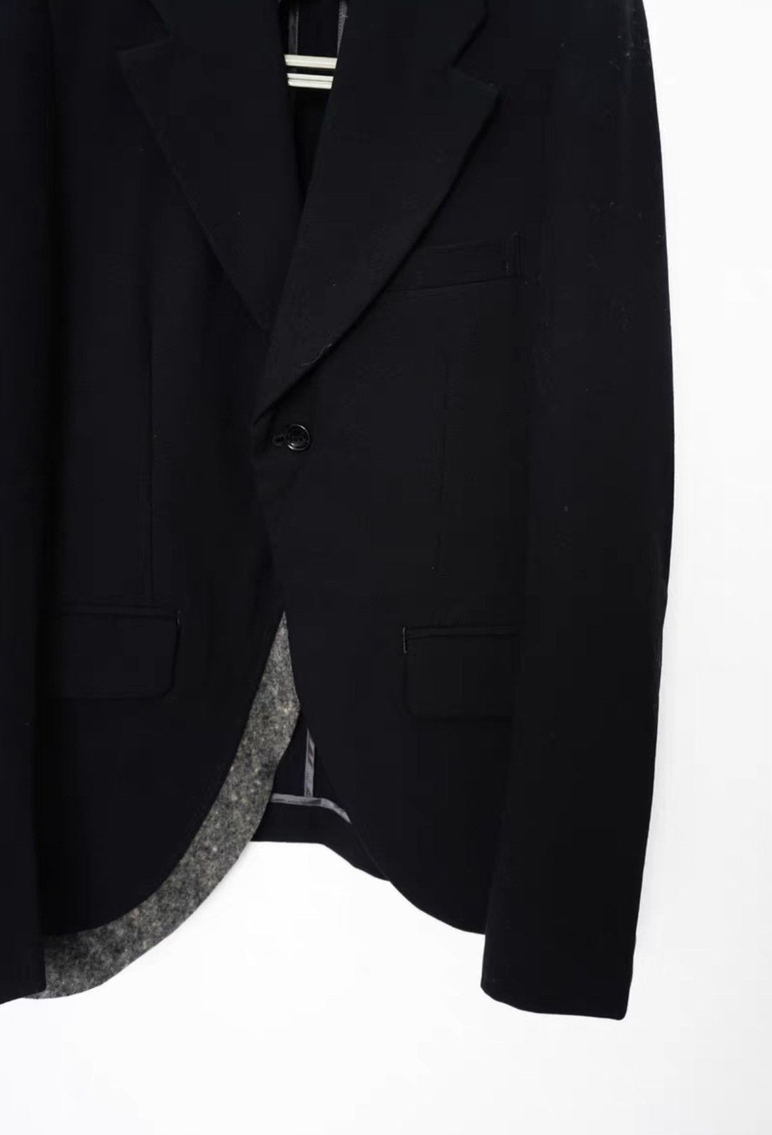 Comme des Garcons Comme des Garçons Asymmetric Panel Wool Blazer Size US S / EU 44-46 / 1 - 4 Thumbnail