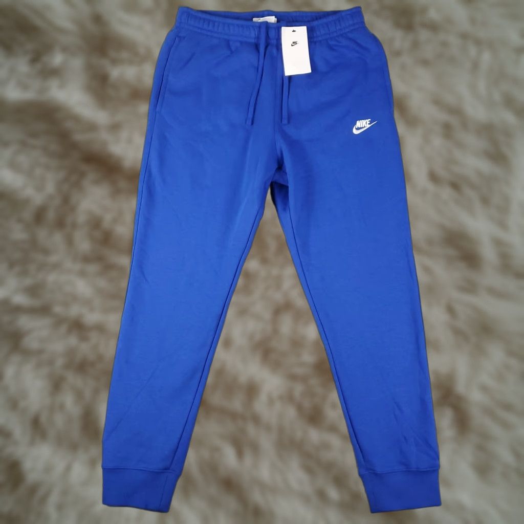 Nike Nike Pants Mens Size Medium Blue Track Sweatpants Joggers Size US 31 - 1 Thumbnail