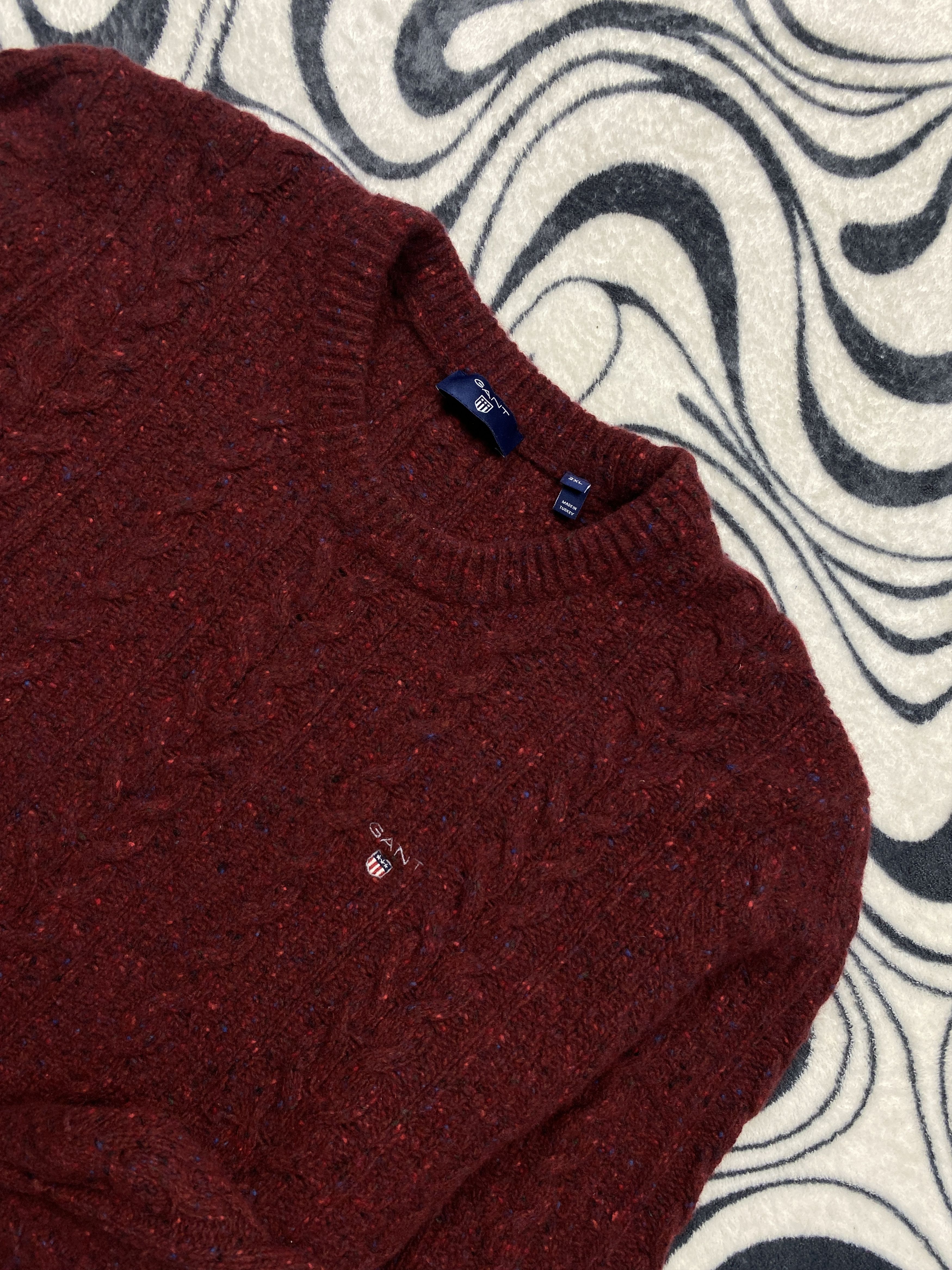 Gant × Vintage Gant Vintage Wool Knit Sweater Size US XXL / EU 58 / 5 - 2 Thumbnail
