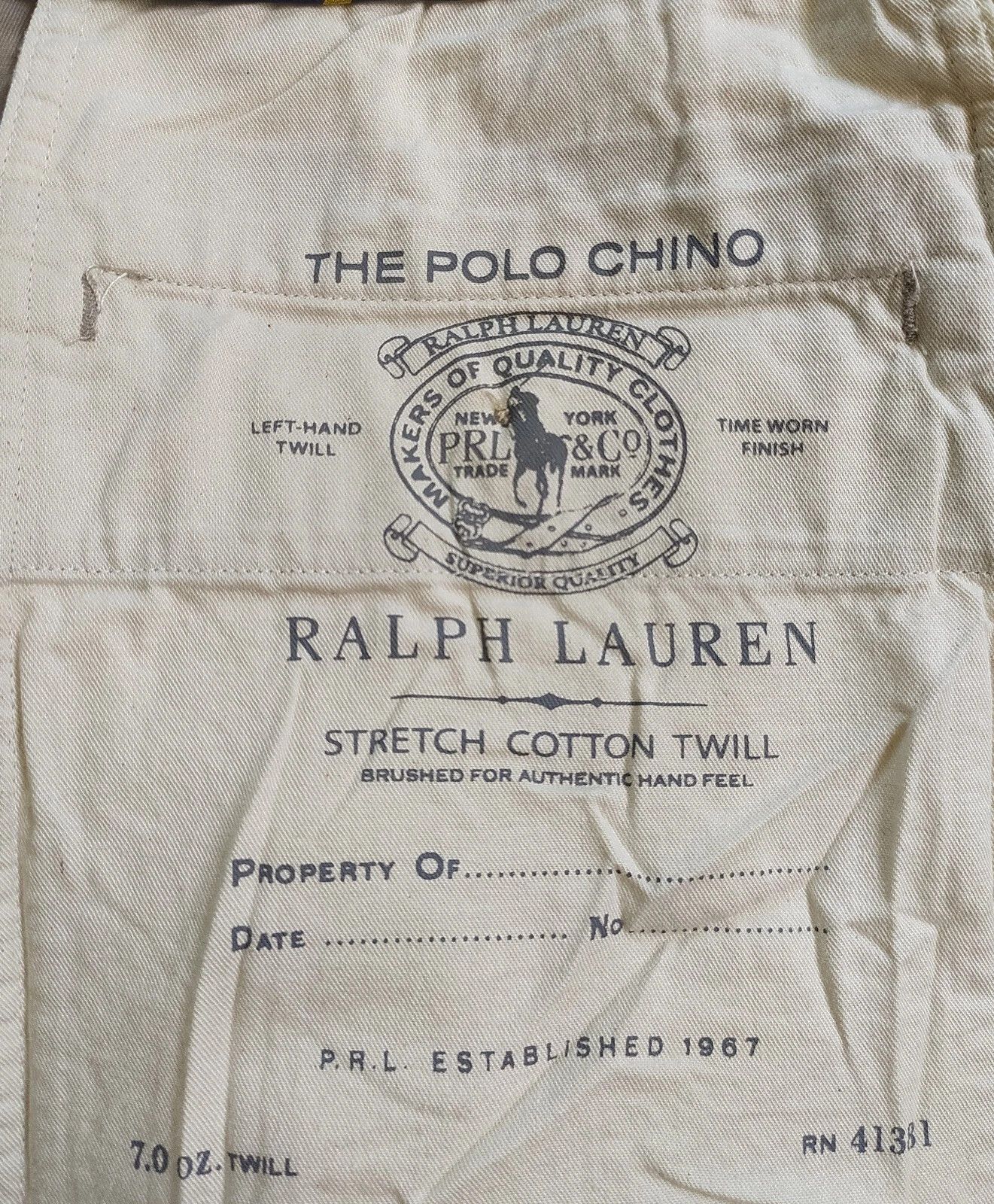Polo Ralph Lauren Polo Ralph Lauren Slim Stretch Fit Chino Trouser FTP 0132 Size US 30 / EU 46 - 7 Thumbnail