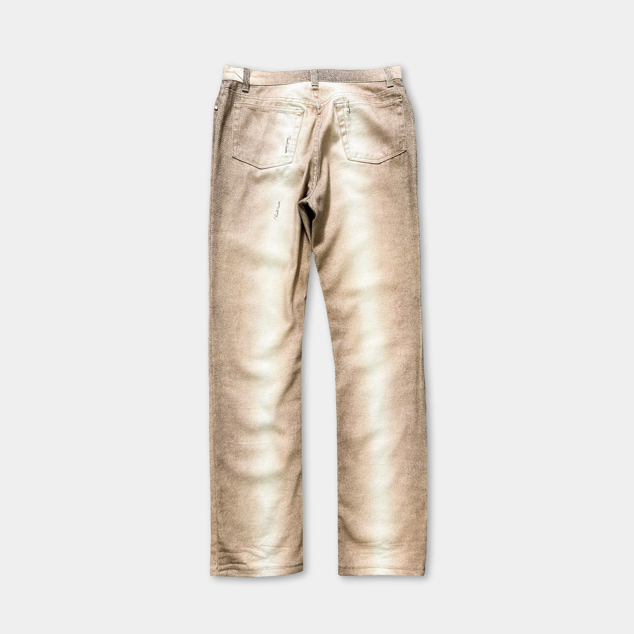 Roberto Cavalli Roberto Cavalli 00's Gradient Yellow Jeans Size US 29 - 4 Thumbnail