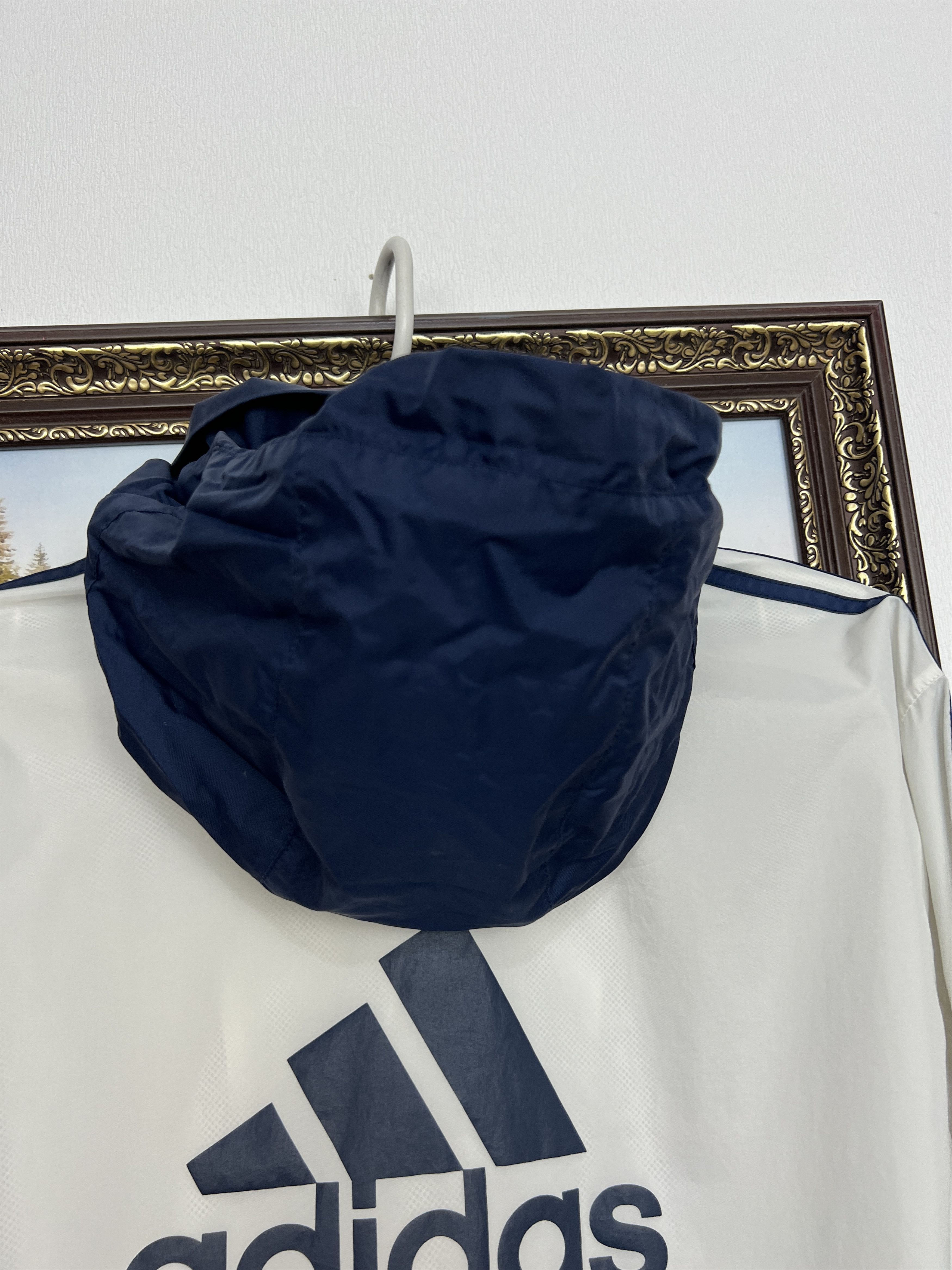 Adidas Vintage Chelsea Football Hooded Jacket Track Top Windbreaker Size US L / EU 52-54 / 3 - 11 Thumbnail